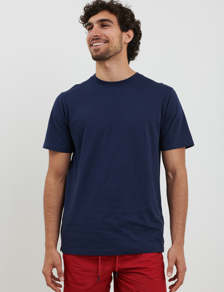 520290 T-SHIRT HARRY Azul Oscuro