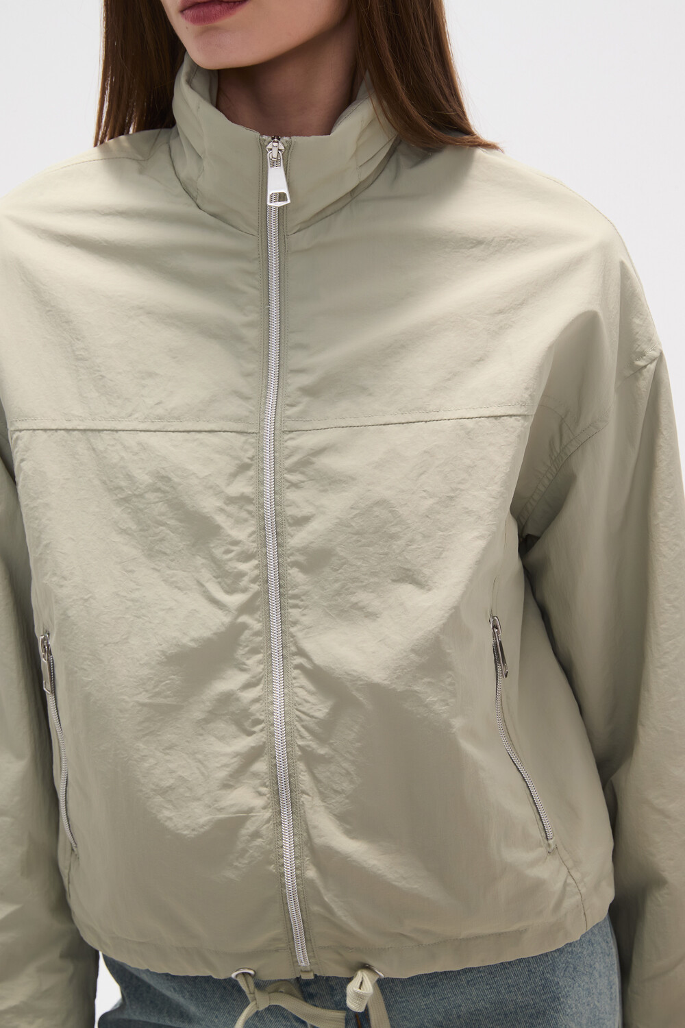 Campera Nuovin Verde Palido