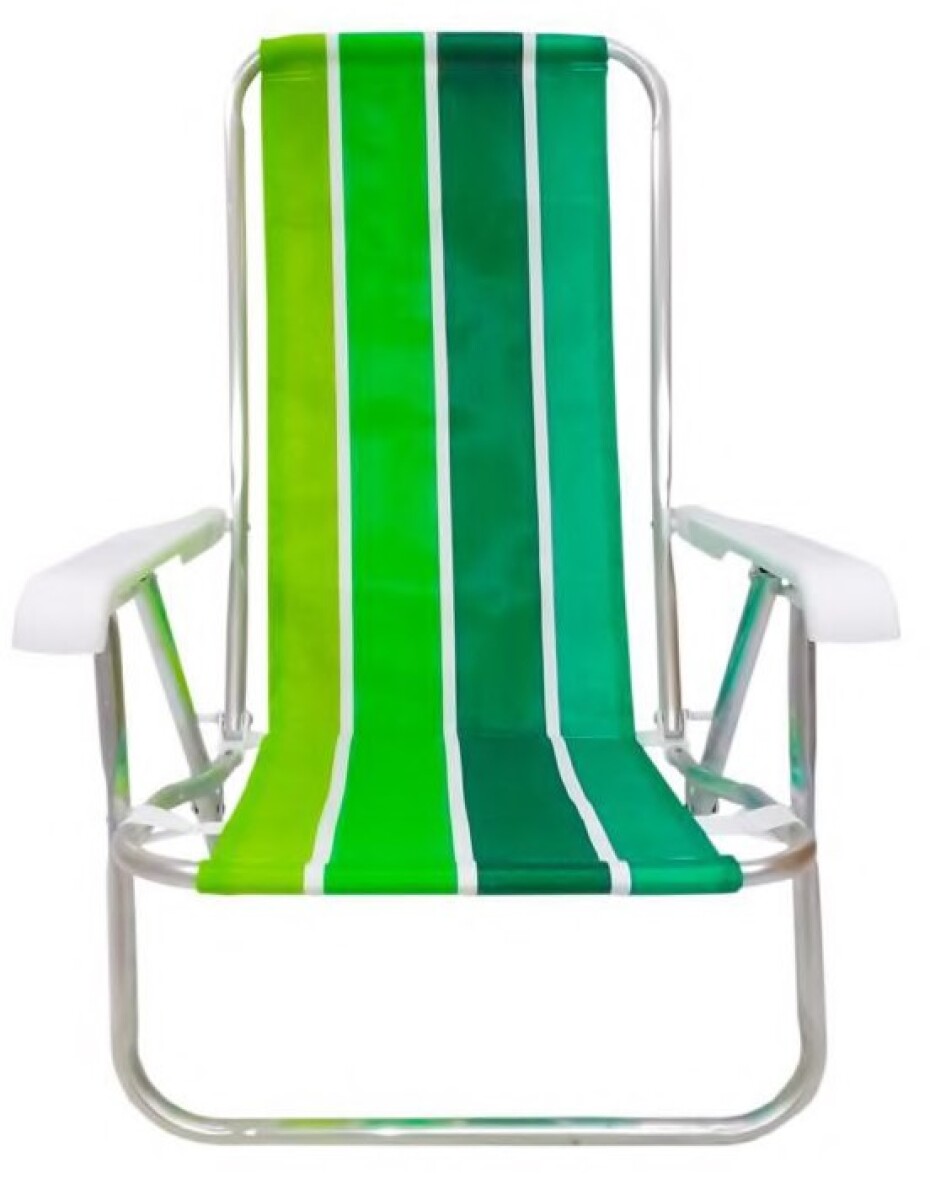 Silla de Playa 4 Posiciones - verde 