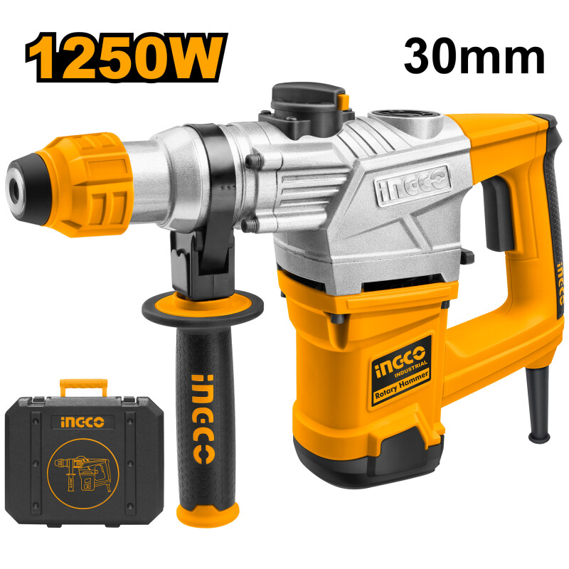 ROTOMARTILLO INGCO RH12008 SDS PLUS 1200W 850RPM 5 JOULE ROTOMARTILLO INGCO RH12008 SDS PLUS 1200W 850RPM 5 JOULE