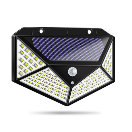 Foco Solar Exterior Con Sensor de Movimiento 100 Led 001