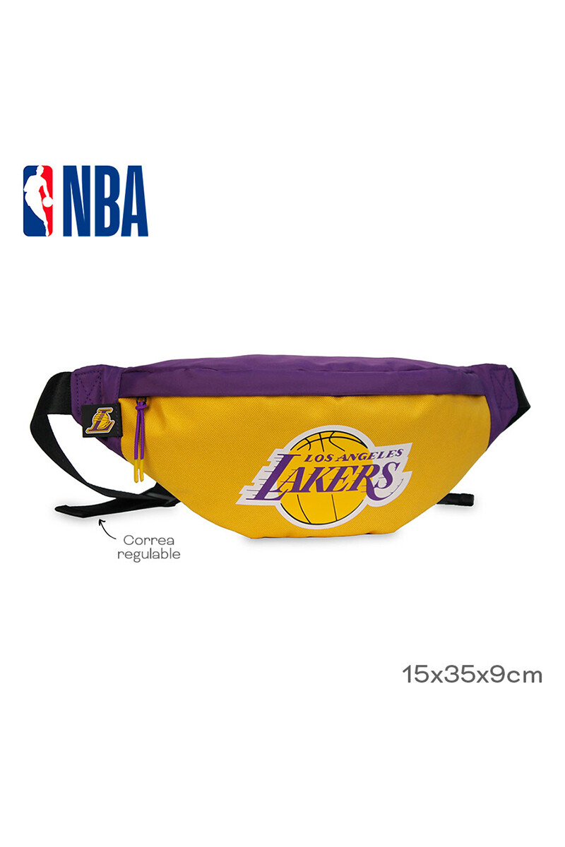 Riñonera nylon Lakers - NBA Amarillo