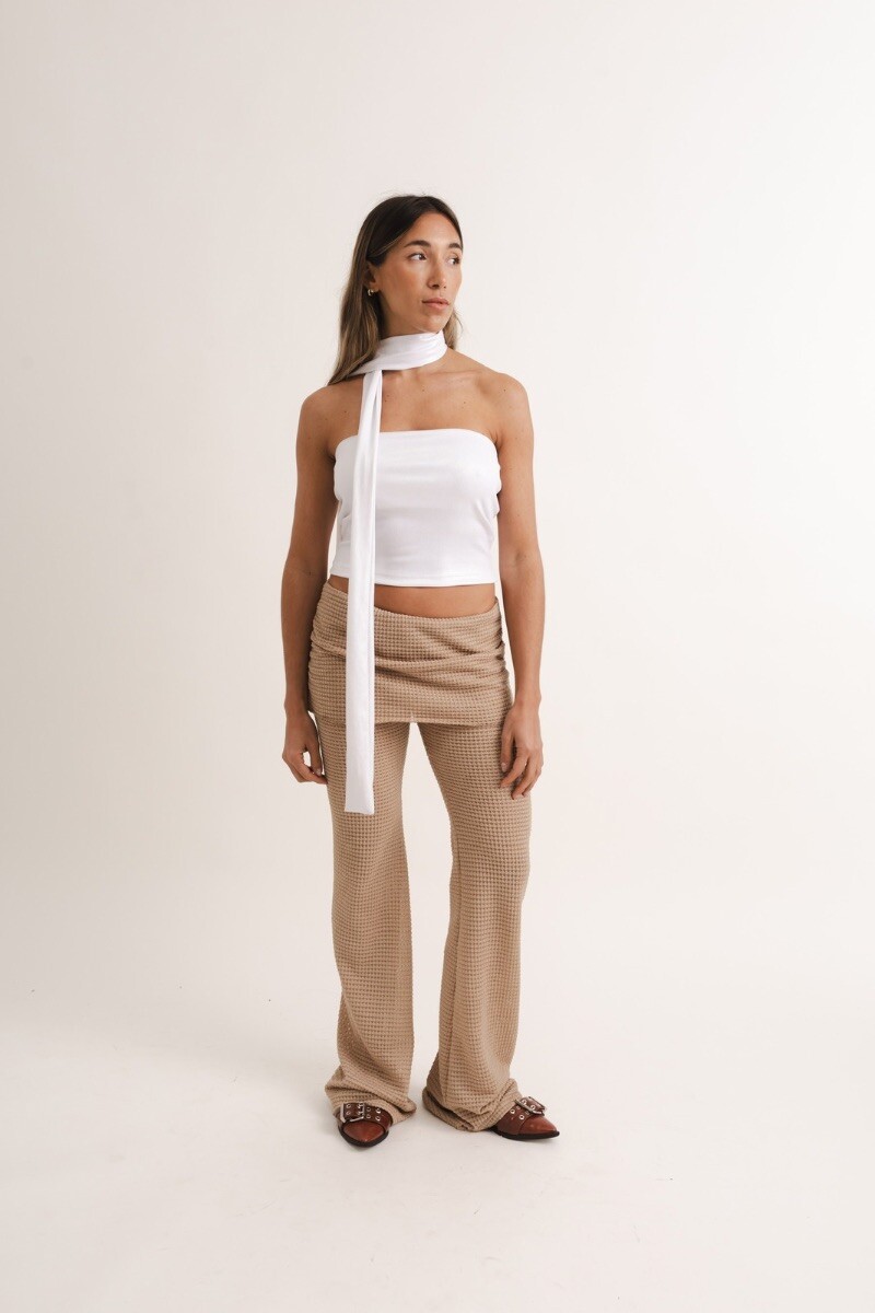 Top Choker Blanco