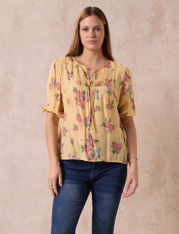 Blusa Gasa AMARILLO/MULTI