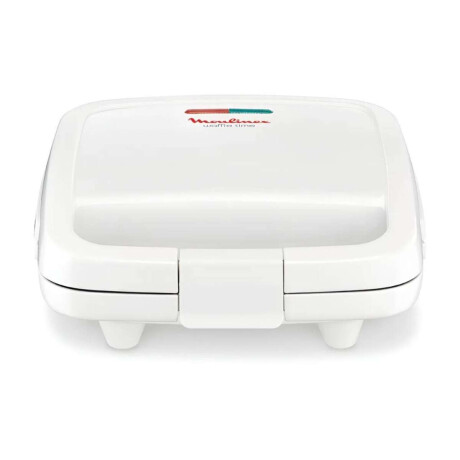 Wafflera Blanca Moulinex Waffle Time 700W Color Blanco