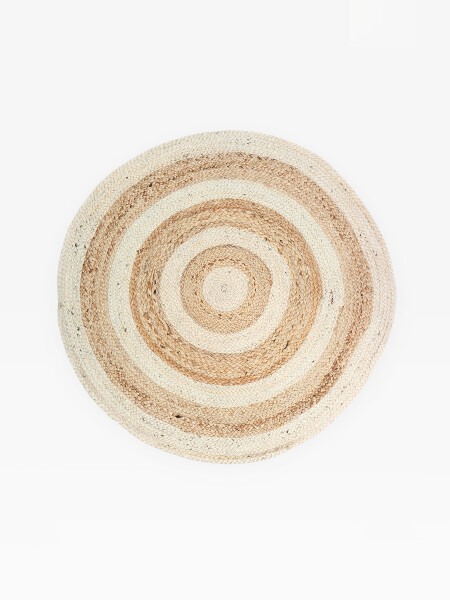 ALFOMBRA CALCUTA REDONDA BEIGE