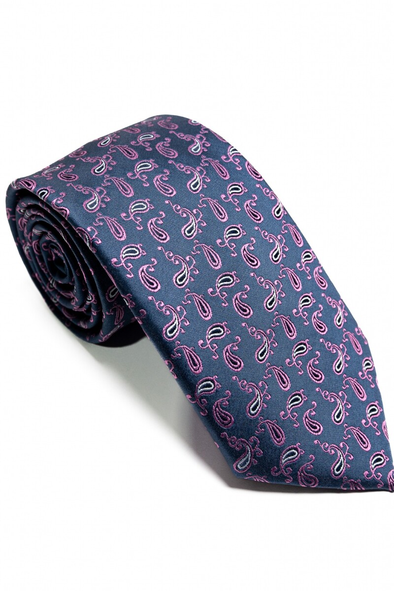 Corbata 8 cm AZUL