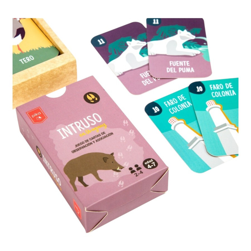 Juego de Cartas Intruso en Uruguay Pika Juego de Cartas Intruso en Uruguay Pika
