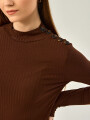 Remera Abanda Marron