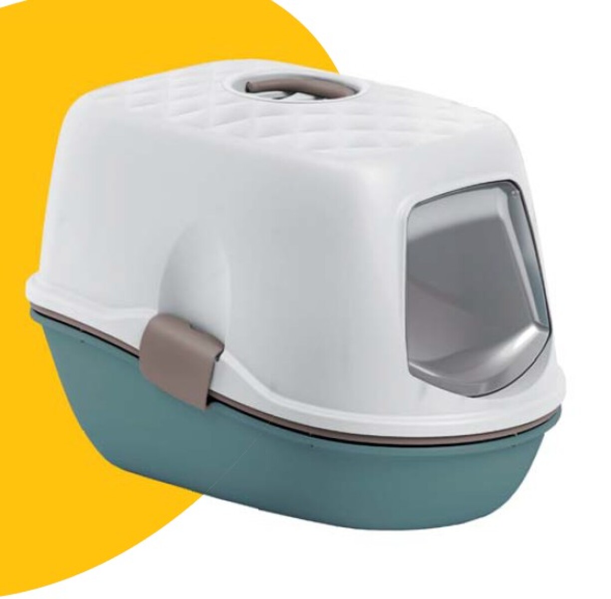 TOILETTE FURBA TOP CHIC VERDE INGLESE - TORTORA CHIARO - BIANCO 