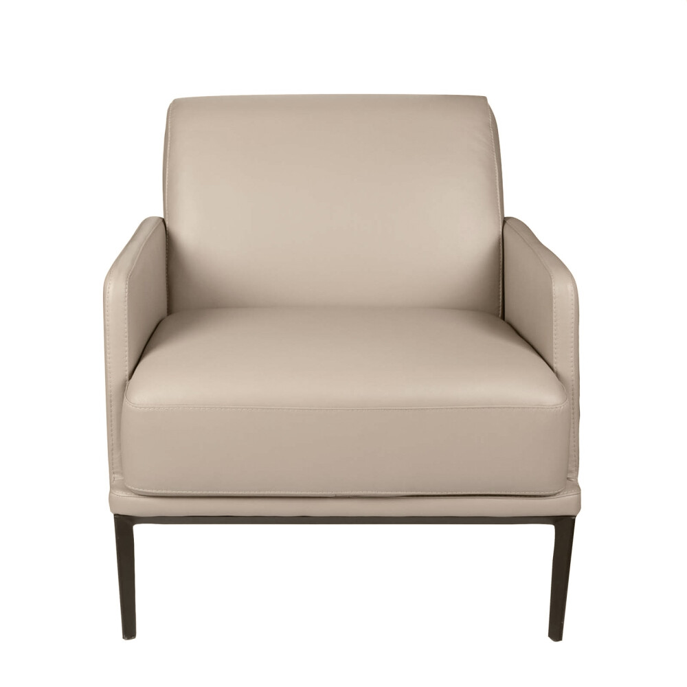 BUTACA 1 CUERPO CUERO-100-NATURAL MARRON SKY CAPUCCIN