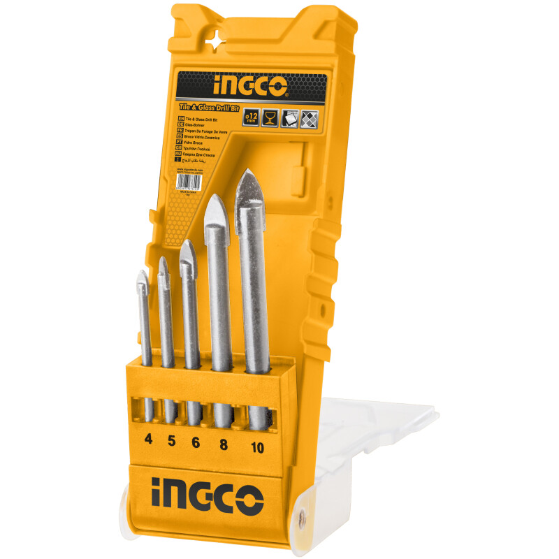 JUEGO MECHAS P VIDRIO AKD7058 INGCO JUEGO MECHAS P VIDRIO AKD7058 INGCO