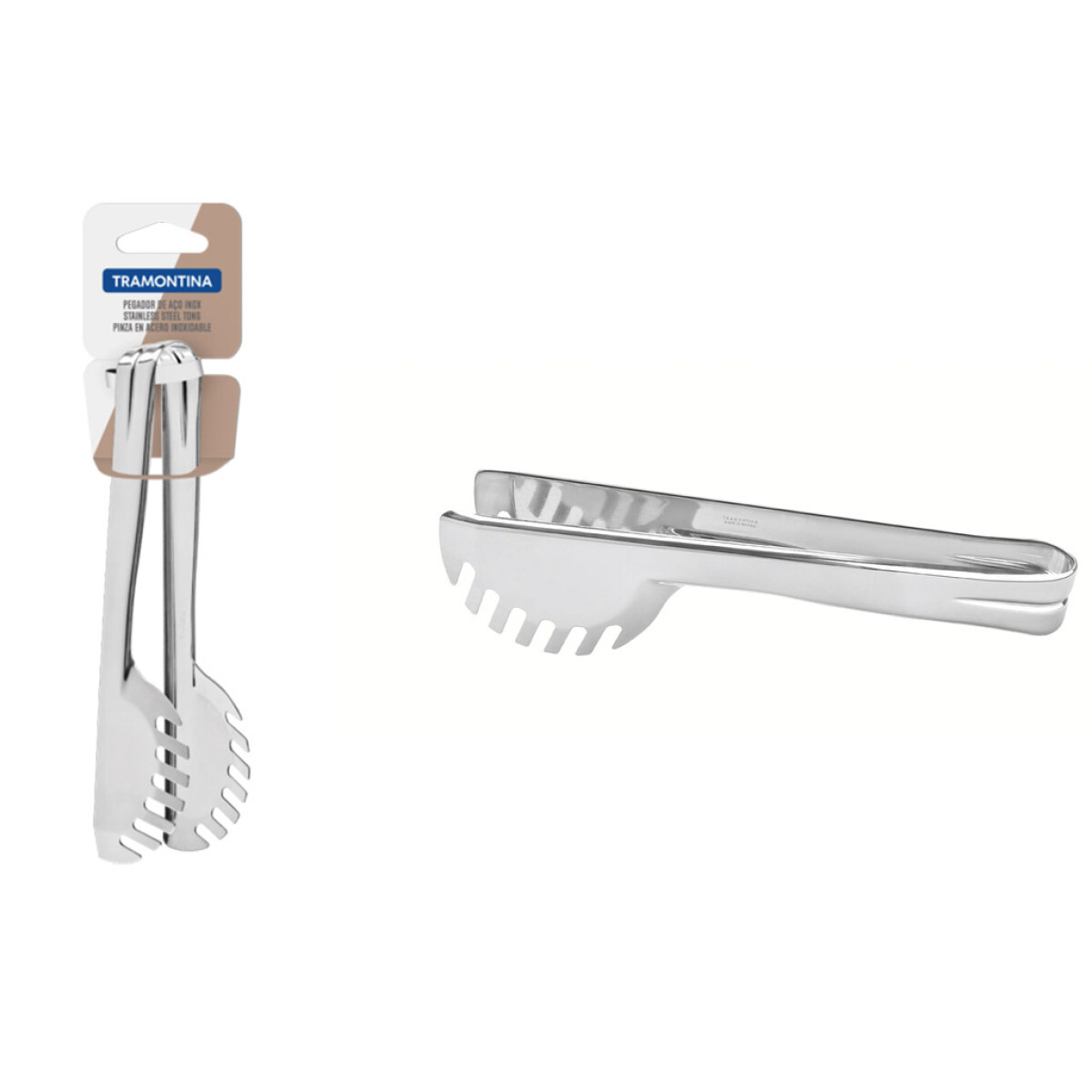 Pinza Pasta Inox Utility 