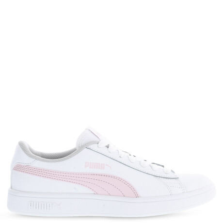 Smash V2 W Puma - Blanco/Rosa/Gris — Peppos