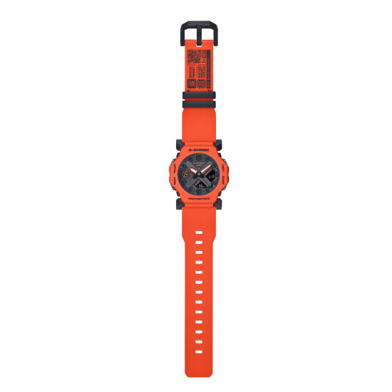 Reloj CASIO G-SHOCK GA2300FL-4ADR Resina Naranja Esfera 42mm 0