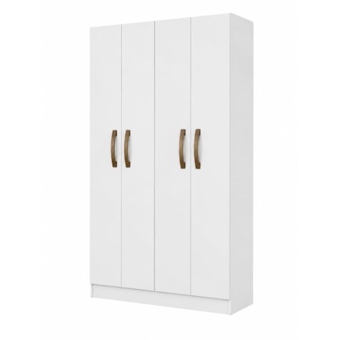 Mueble Multiusos Organizador Ropero de 10 Estantes con 4 Puertas - 170x 89 x 31,5 cm - Blanco Mueble Multiusos Organizador Ropero de 10 Estantes con 4 Puertas - 170x 89 x 31,5 cm - Blanco
