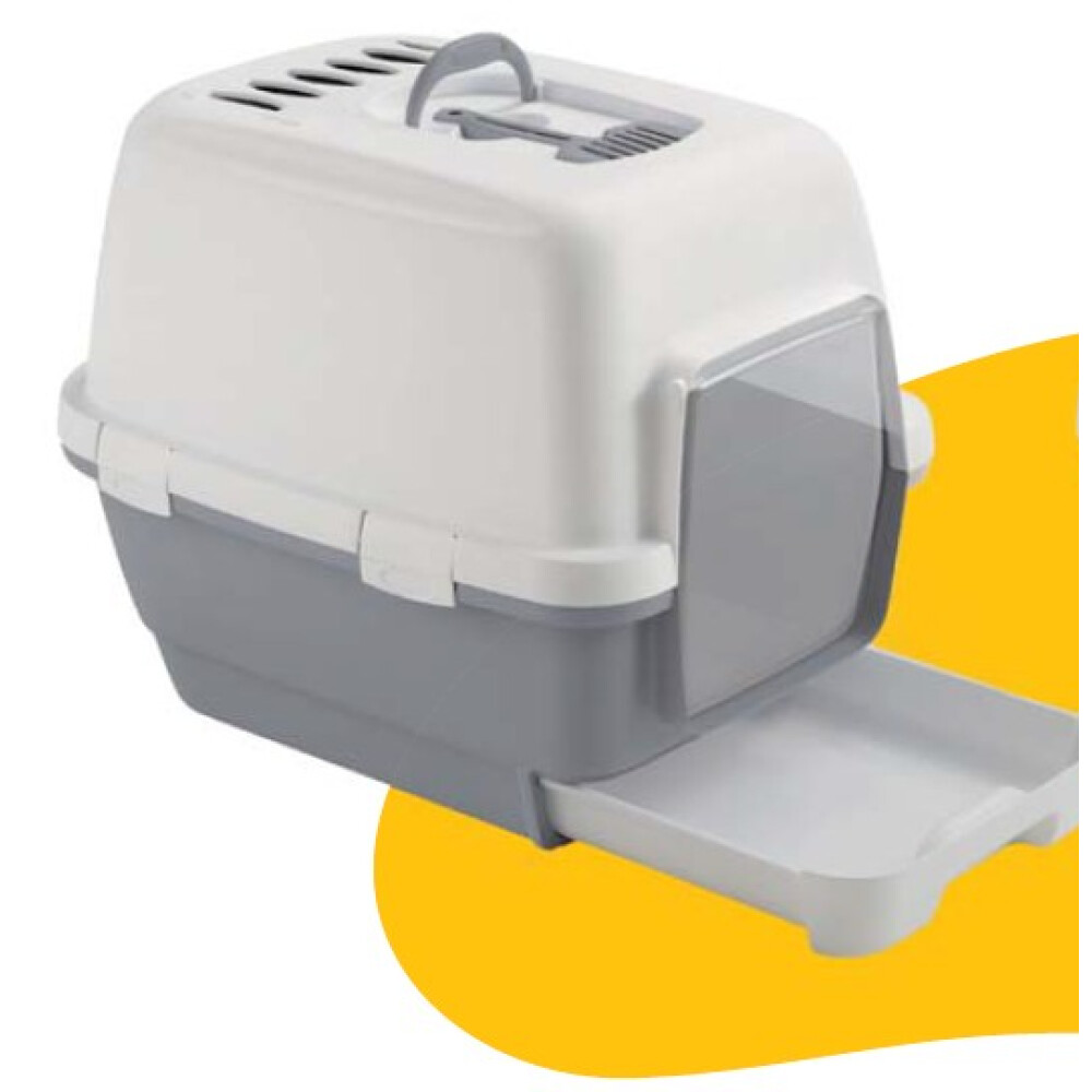 TOILETTE CATHY CLEVER&SMART STONE GREY/BIANCO TOILETTE CATHY CLEVER&SMART STONE GREY/BIANCO