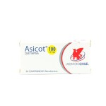 ASICOT 100 MG. CJ X 30 COMP. única