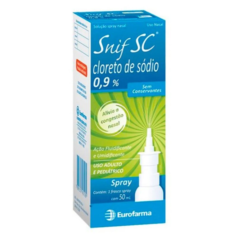 Snif Sc 0.9% Spray 50 Ml. Snif Sc 0.9% Spray 50 Ml.