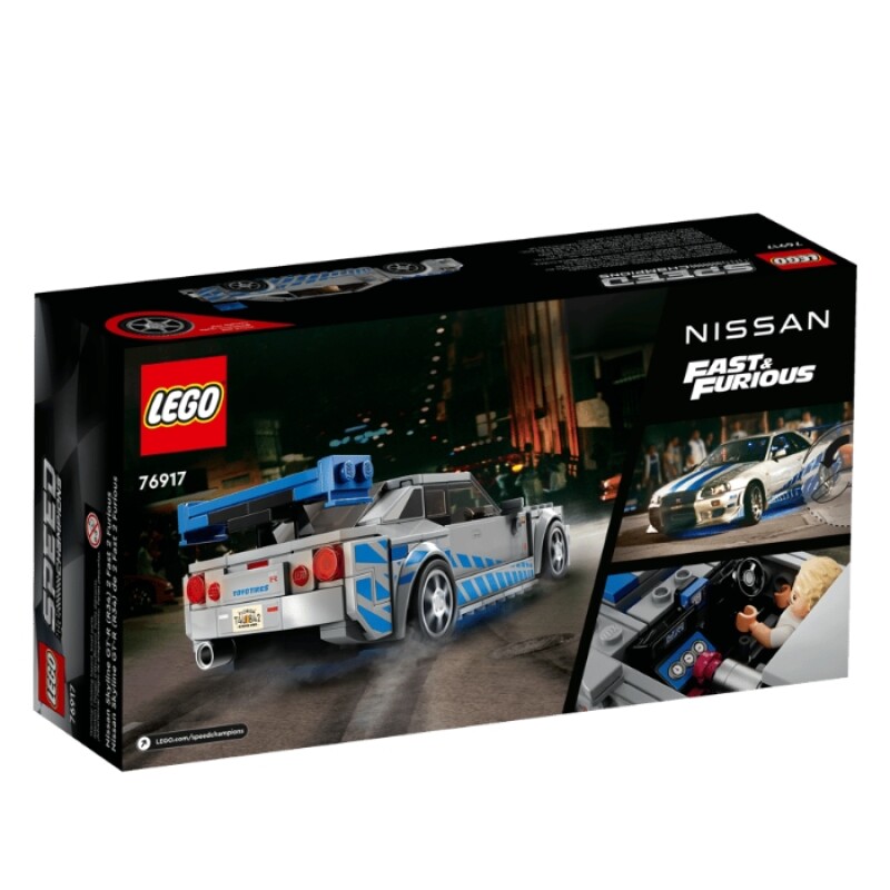 Lego® Speed Champions 76917 Nissan Skyline Gt-r (r34) Lego® Speed Champions 76917 Nissan Skyline Gt-r (r34)