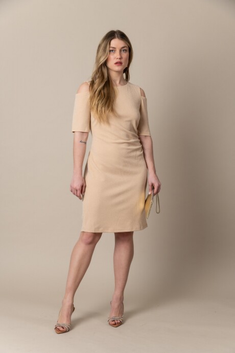 VESTIDO TAMARA Dorado