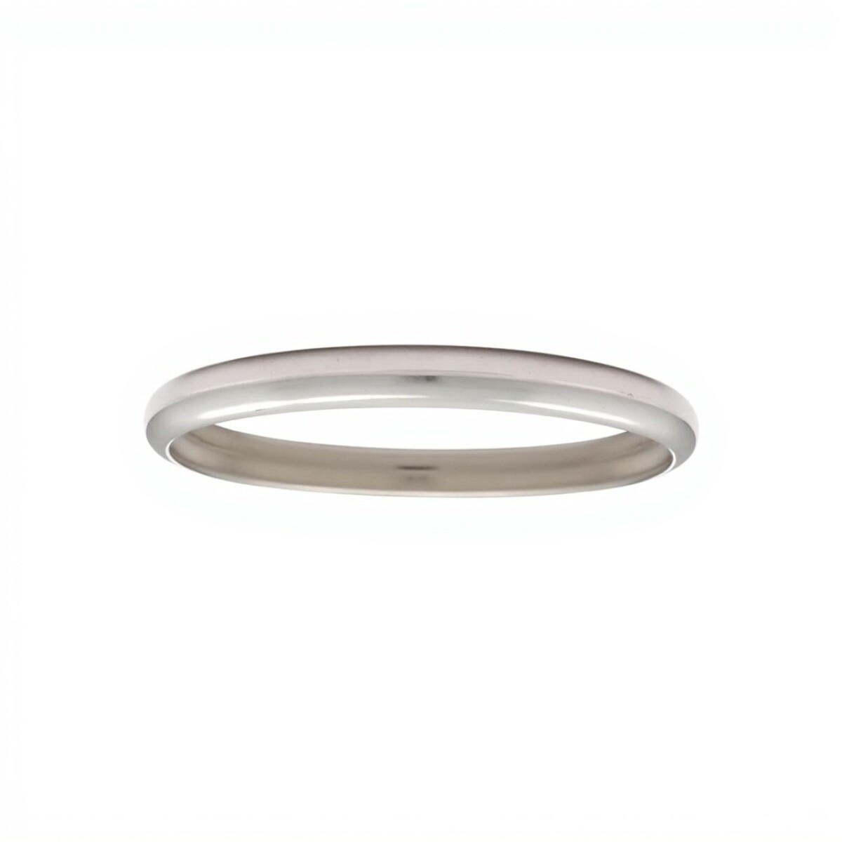 Esclava Bombé lisa-Plata 925 inflada-Sin piedra-ES3005 - sinpiedra 