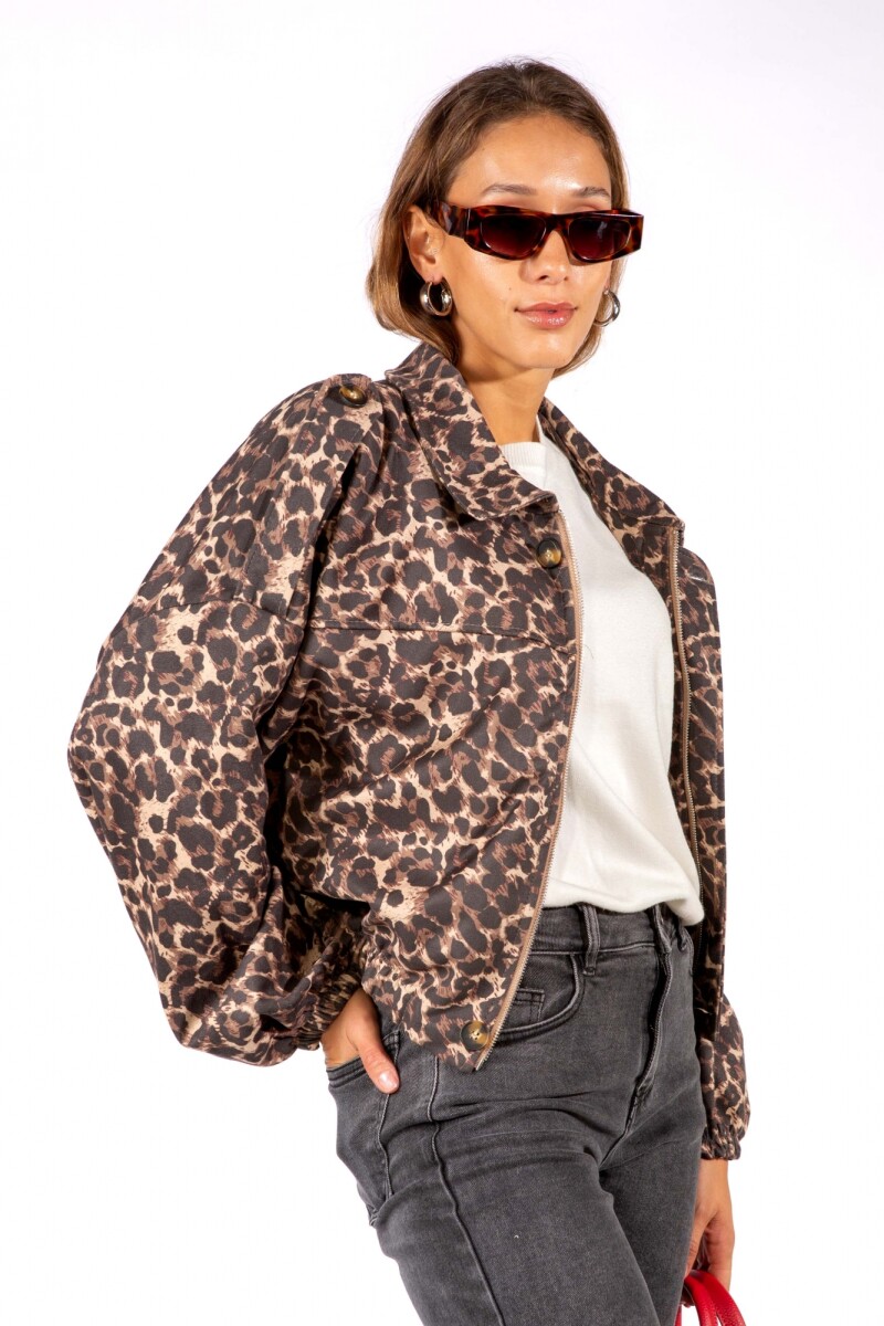 Campera Kira Leopardo