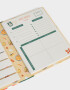 Librería Sets Planner Set Organizador + Sticky Notes - Combinacion Multicolor