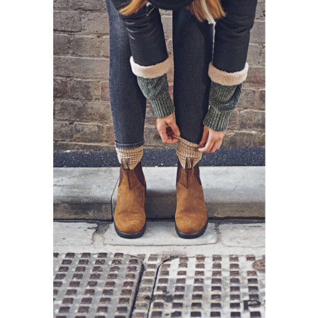 Botas Blundstone Elastic Side V Cut Crazy Horse Marrón