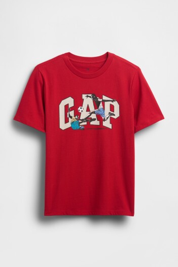 Remera Gráfico Niño Modern Red
