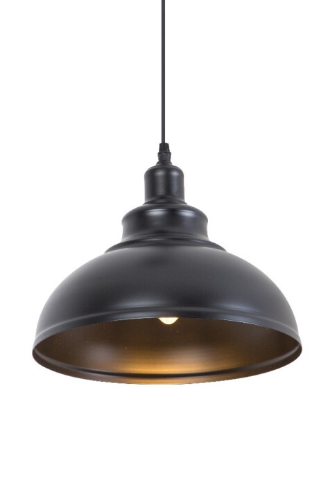 Colgante Para Techo En Metal 40cm Negro