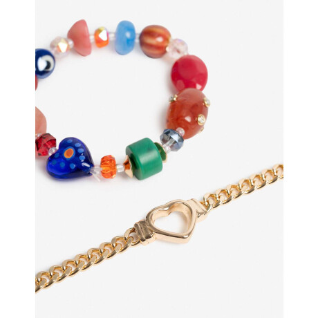Pulseras Flexibles Combinacion Multicolor