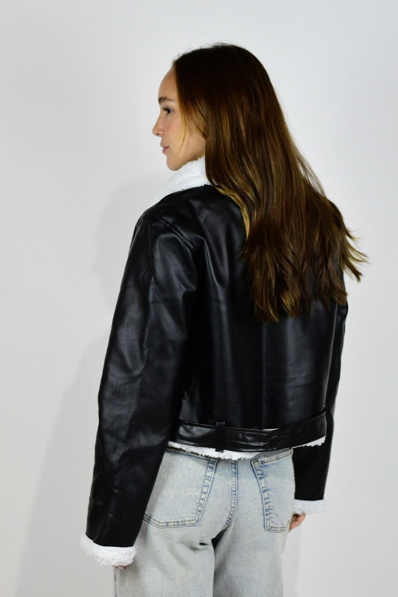 Campera chiara Negro