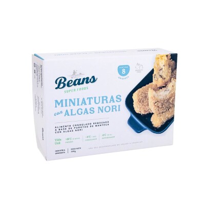 Miniaturas con Algas Nori Beans Miniaturas Beans Algas Nori