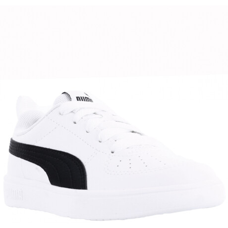 Championes de Niños Puma Rickie Blanco - Negro