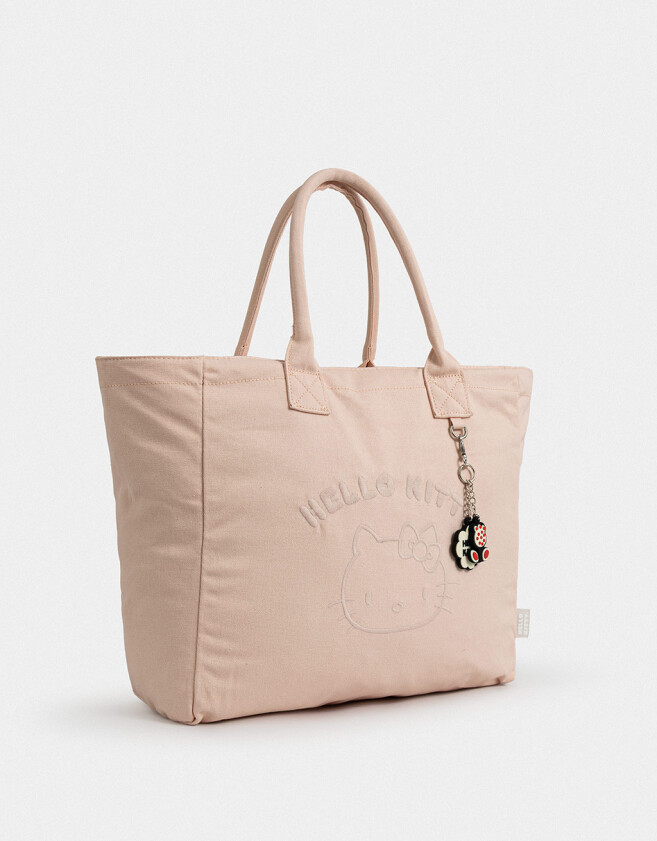 Shopper Shopper "hello Kitty" - Rosa Claro