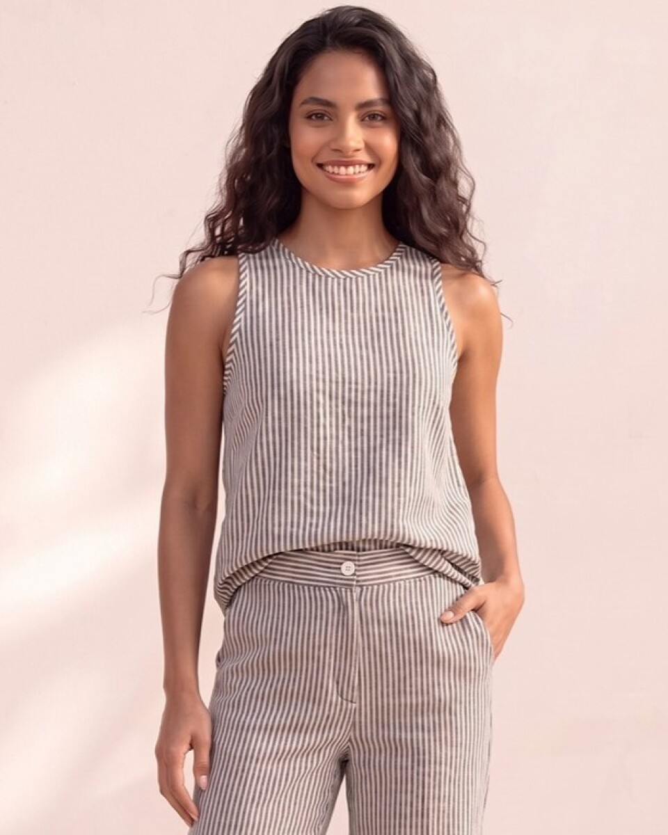 Musculosa a Rayas. 