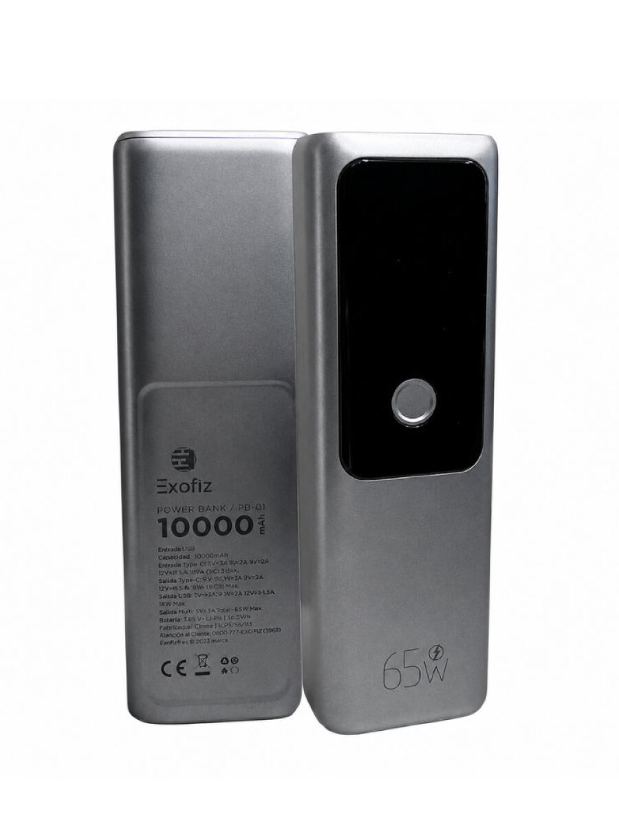 Power Bank Exofiz 10000/65W 