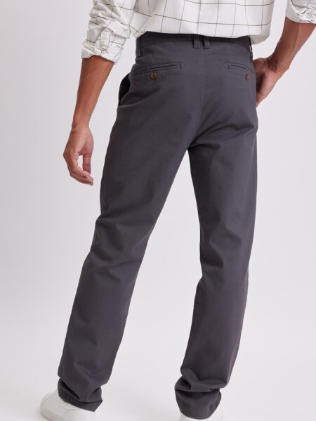 Pantalón chino Gris