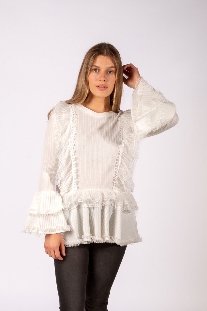 Sweater Amélie Blanco