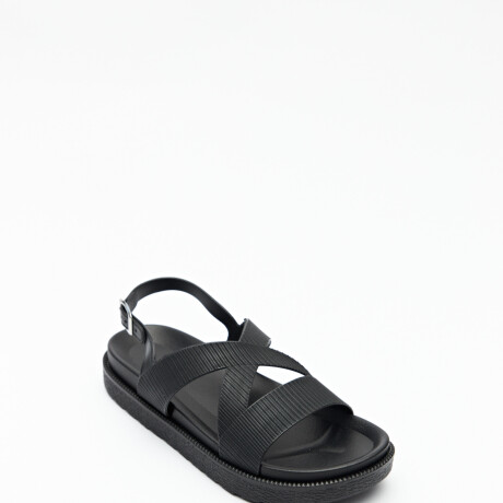SANDALIA RAK Negro
