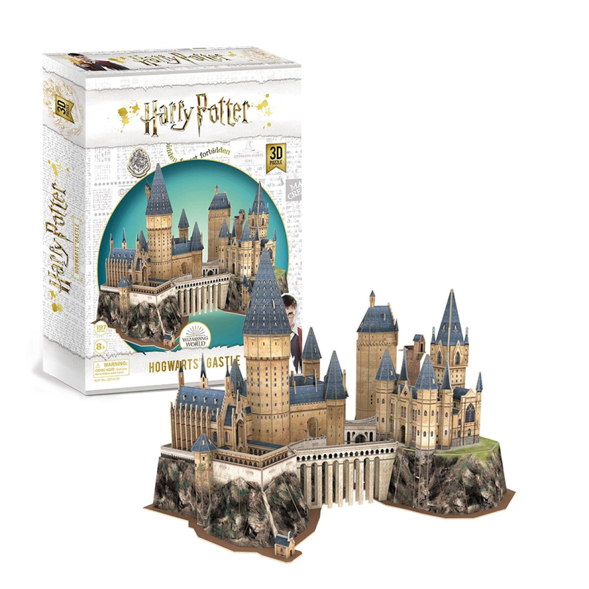 Puzzle 3D Harry Potter - Hogwarts Castle - 197 piezas 