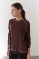REMERA A CHOCOLATE