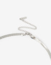 Collares Cortos Metal Collar Corto De Acero - Plateado
