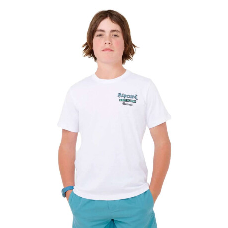 Remera Rip Curl Shred Til Blanco
