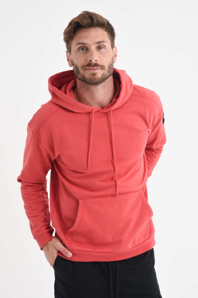 Hoodie deportivo - Coral 