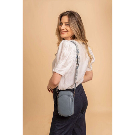 Phone Bag Valeriana Azul Piedra