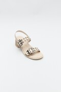 SANDALIA POSTED Beige