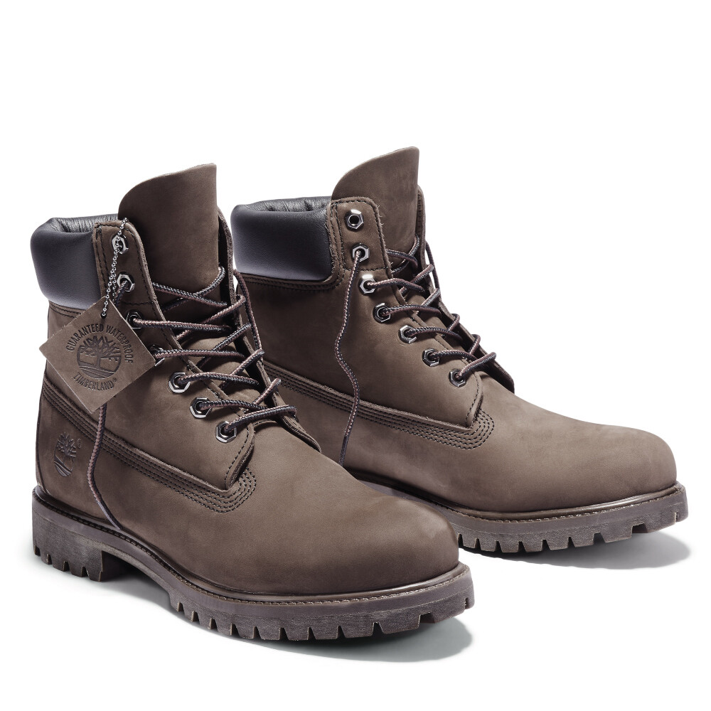 Botas Premium 6 Inch Lace Up Waterproof Hombre Brown