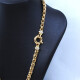 Collar En Oro 18K Combinado. Cierre Marinero Collar En Oro 18K Combinado. Cierre Marinero